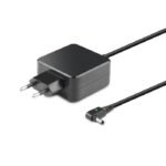 Power Adapter, 45W 19V 2.37A  Plug:3.0*1.0 EU Wall,  KP.0450H.007 for Asus and Acer