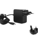 USB-C Power Adapter 65W GaN,  5V2.4A-20V3.2A USB PD  Plug:USB-C EU & UK Wall - 5V 2.4A, 5.2V 3A,9V3A, 12V3A, 14.5V2A, 15V3A,