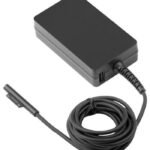 Power Adapter, 65W 15V 4.3A  Plug:Surface-Thin, Including  C5 power cord, W8Z-00002 for Surface Pro 3, 4, 5, 6, 7, 8, 9, X, Surface Laptop