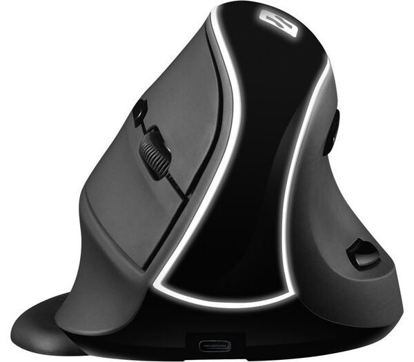 Wireless Vertical Mouse Pro Wireless Vertical Mouse Pro,  Right-hand, Vertical design, Optical, RF Wireless, 1600 DPI, Black