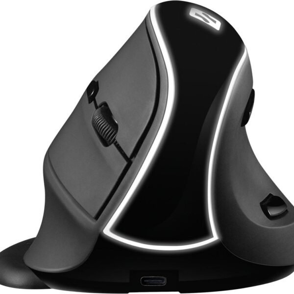 Wireless Vertical Mouse Pro Wireless Vertical Mouse Pro,  Right-hand, Vertical design, Optical, RF Wireless, 1600 DPI, Black