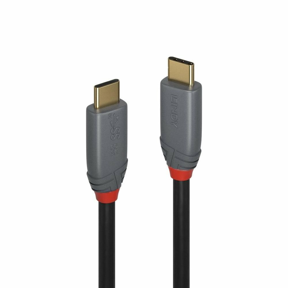 Img_34676814.jpg 2m USB 3.2 Type C Cable, 5A PD, Anthra Line - Image 1