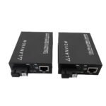 Pair of 10/100/1000Base-T  RJ45 to 1000Base-X SC  Unmanaged Media Converter 20Km