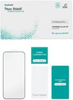INFINITE (GRS) iPhone 16 Pro  Screen Protector. Full Cover  Tempered Glass. Titan Shield. 10 pcs BULK pack - Image 2