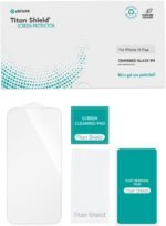 INFINITE (GRS) iPhone 16  Plus/15 Plus Screen  Protector. Clear Tempered Glass. Titan Shield. 10 pcs BULK pack - Image 2