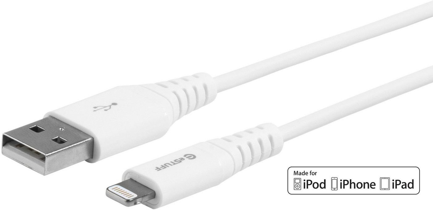 Img_34695661.jpg Lightning Cable MFI 0,15m Whit 8Pin Lightning - USB A Male for Apple devices (C89 Chipset) 1 pc BULK packed in a poly bag. - Image 1