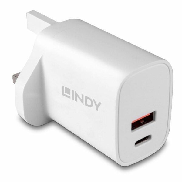 20W Two Port A+C Charger, UK  Plug