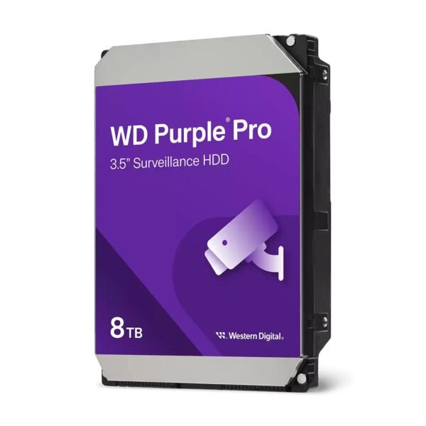Purple Pro Smart Video Hdd  8Tb Internal Hard Drive 7200  Rpm 3.5" Serial Ata