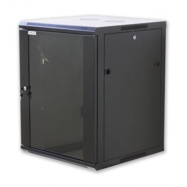 Rack Cabinet 12U Wall Mounted  Rack Black