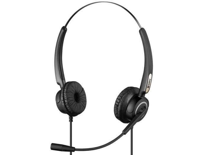 Img_34742589-1 USB Office Headset Pro Stereo USB Office Headset Pro Stereo, Headset, Head-band, Office/Call center, Black, Binaural, Button - Image 1