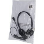 USB-A Headset Bulk USB Headset Bulk, Headset,  Head-band, Calls/Music, Black, Binaural, 1.8 m - Image 3