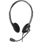 MiniJack Headset Bulk MiniJack Headset Bulk,  Headphones, Head-band, Office/Call center, Black, Binaural, Black