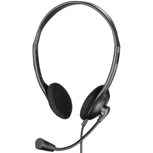 MiniJack Headset Bulk MiniJack Headset Bulk,  Headphones, Head-band, Office/Call center, Black, Binaural, Black