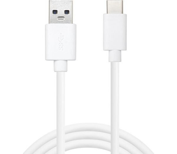 USB-C 3.1 to USB-A 3.0 2M USB-C 3.1  USB-A 3.0 2M,  2 m, USB C, USB A, 3.2 Gen 1 (3.1 Gen 1), Male/Male, White