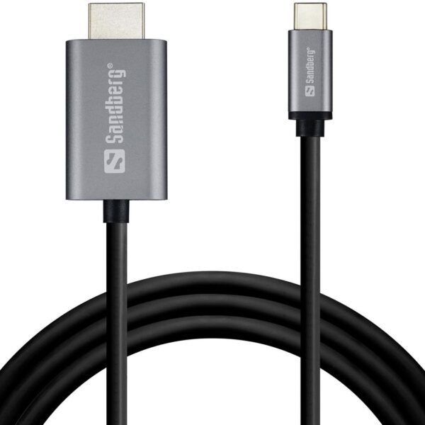 USB-C to HDMI Cable 2M USB-C to HDMI Cable 2M, 2 m,  USB Type-C, HDMI, Male, Male, Straight