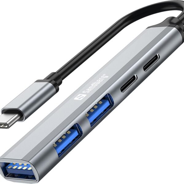 USB-C to 3xUSB-A+2xUSB-C SAVER