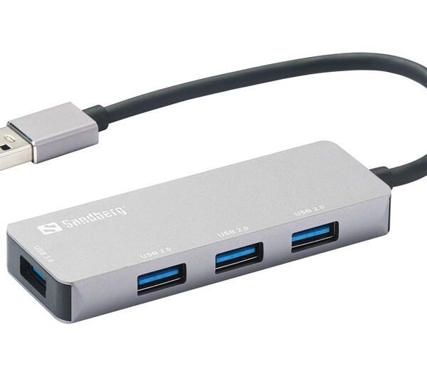 Sandberg USB-A Hub 1xUSB3.0+3x2.0 SAVER