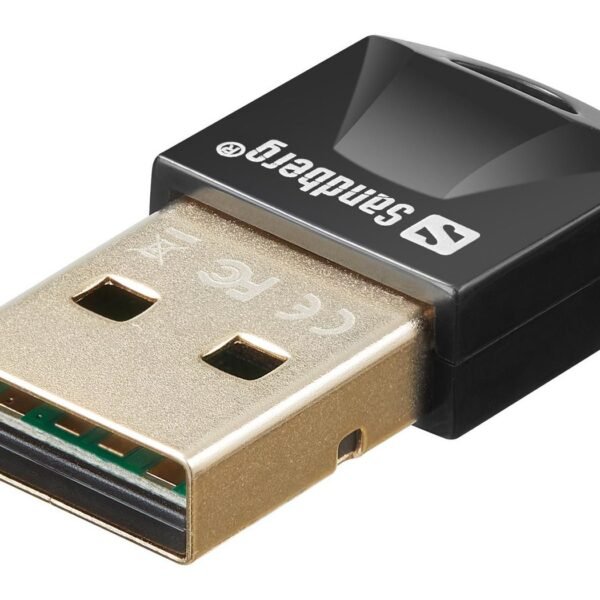 USB BT 5.3 Wireless Dongle USB Bluetooth 5.0 Dongle,  Wireless, USB, Bluetooth, 3 Mbit/s, Black