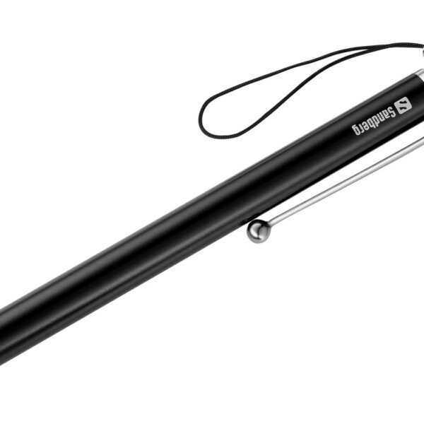 Touchscreen Stylus Pen Saver Touchscreen Stylus Pen Saver,  Universal, Any brand, Black, Silver, Metal, Rubber, 1 pc(s), 100 mm