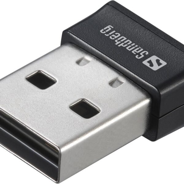 Micro Wifi Dongle 650 Mbit/s Micro Wifi Dongle 650 Mbit/s,  Wired, USB, WLAN, 650 Mbit/s, Black