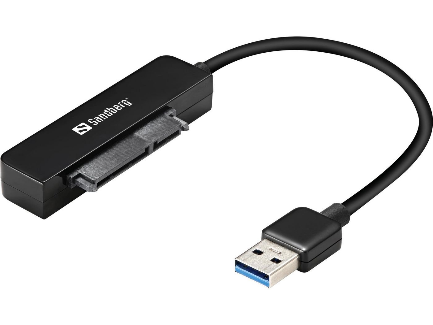 Img_34742958.jpg USB 3.0 to SATA Link USB 3.0 to SATA Link, USB-A, SATA, Male/Male, Black - Image 1
