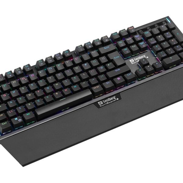FireStorm Mech Keyboard BE FireStorm Mech Keyboard BE,  Full-size (100%), USB, Mechanical, AZERTY, RGB LED, Black