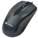 USB Mouse USB Mouse, Right-hand,  Optical, USB Type-A, 1200 DPI, Black