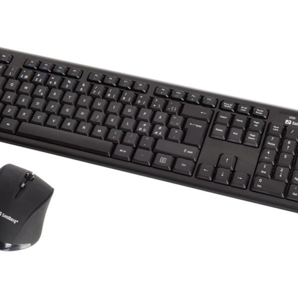 Wireless Office DesktopSet Nor Wireless Office DesktopSet  Nor, Wireless, RF Wireless, Mechanical, QWERTY, Black, Mouse included