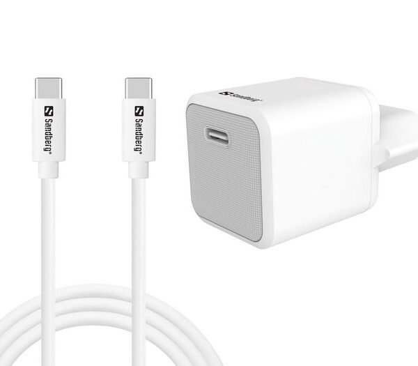 Sandberg USB-C 20W Charger EU+USB-CC