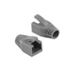 Strain Relief Boot Cat7  cables upto 8.5mm Grey, 50pcs