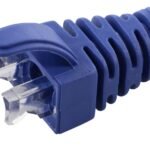 Strain Relief Boot Cat5e,  Cat6, Cat6A cables upto 6.5MM  Blue, 100pcs