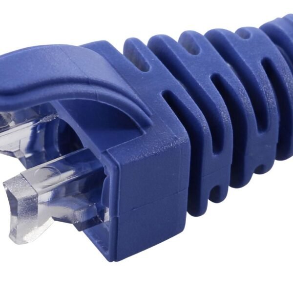 Strain Relief Boot Cat5e,  Cat6, Cat6A cables upto 6.5MM  Blue, 100pcs