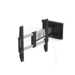 Icon 3D Medium, Wall Bracket,  Display Size 32"-46", Max.  25kg, VESA 100x100 - 400x400, Swivel: -90?/+-90?, Tilt: +9?/-2?, Alu/Black - Image 4