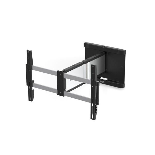 Icon 3D Large, Wall Bracket,  Display Size Max. 80", Max.  40kg, VESA 100x200 - 600x400, Swivel: -90?/+-90?, Tilt: +7?/-2?, Alu/Black
