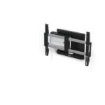 Icon 3D Large, Wall Bracket,  Display Size Max. 80", Max.  40kg, VESA 100x200 - 600x400, Swivel: -90?/+-90?, Tilt: +7?/-2?, Alu/Black - Image 3