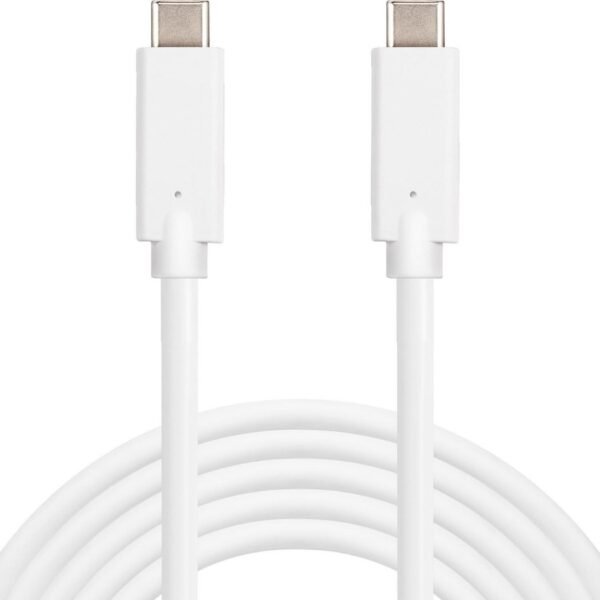 USB-C Charge Cable 2M, 65W USB-C Charge Cable 2M, 65W, 2  m, USB C, USB C, Male/Male, White