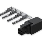 4-PIN plug with contact  terminals