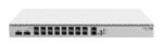Cloud Router Switch  518-16XS-2XQ-RM with QCA9531  750 MHz CPU, 64 MB RAM, 98DX8525 switch chip, 2 x 100G QSFP28 ports, 16x 25G