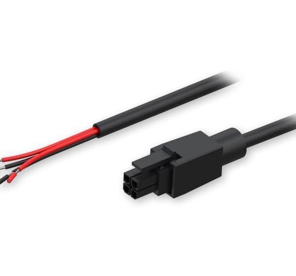 Power cable with 4-way open  wire