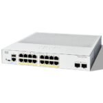 16Fp-2G Managed Switch, 16  Port Ge, Full Poe, 2X1Ge Sfp,  Limited Lifetime Protection (C1300-16Fp-2G)