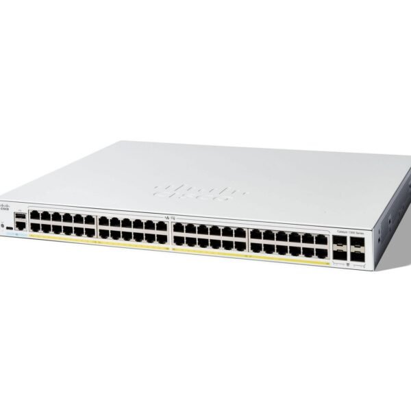 48Fp-4G Managed Switch, 48  Port Ge, Full Poe, 4X1Ge Sfp,  Limited Lifetime Protection (C1300-48Fp-4G)