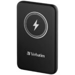 Charge ?N? Go Magnetic  Wireless Power Bank 10000  Black