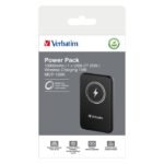 Verbatim Charge 'n' Go Magnetic Wireless Power Bank 10000mAh Black - Image 4