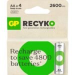 Recyko AA-battery 2600mAh  NiMH 4-pack - Image 3