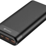 Powerbank 20000 PD65W+2xQC3.0 Powerbank 20000  PD65W+2xQC3.0, Black, Universal, Rectangle, Lithium-Ion (Li-Ion), 20000 mAh, USB