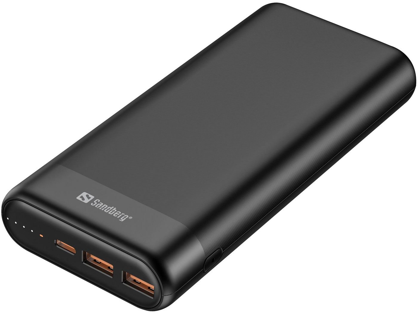 Img_34828632.jpg Powerbank 20000 PD65W+2xQC3.0 Powerbank 20000 PD65W+2xQC3.0, Black, Universal, Rectangle, Lithium-Ion (Li-Ion), 20000 mAh, USB - Image 1