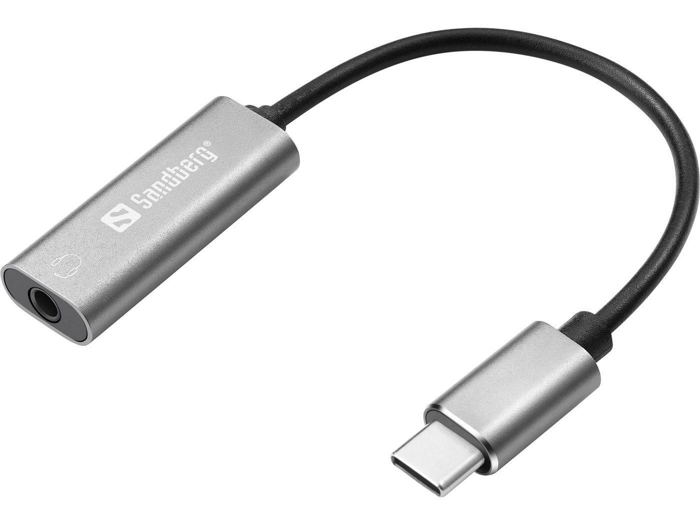 Img_34831908.jpg USB-C Audio Adapter USB-C Audio Adapter, USB, 3.5 mm, Silver,White - Image 1