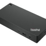 ThinkPad Dock USB-C 90W 40AY0090EU, Wired, USB 3.2  Gen 1 (3.1 Gen 1) Type-C, 10,100,1000 Mbit/s, Black, 4K Ultra HD, 3840 x 2160