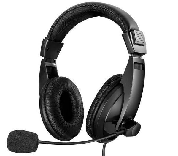 Saver USB Headset Large Saver USB Headset Large,  Headset, Head-band, Calls/Music, Black, Binaural, 1.8 m