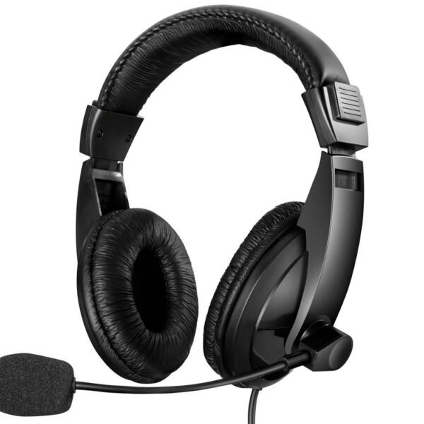 Saver USB Headset Large Saver USB Headset Large,  Headset, Head-band, Calls/Music, Black, Binaural, 1.8 m